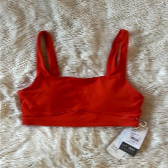 Women's Red Sports Bra - Picture 2 of 6
